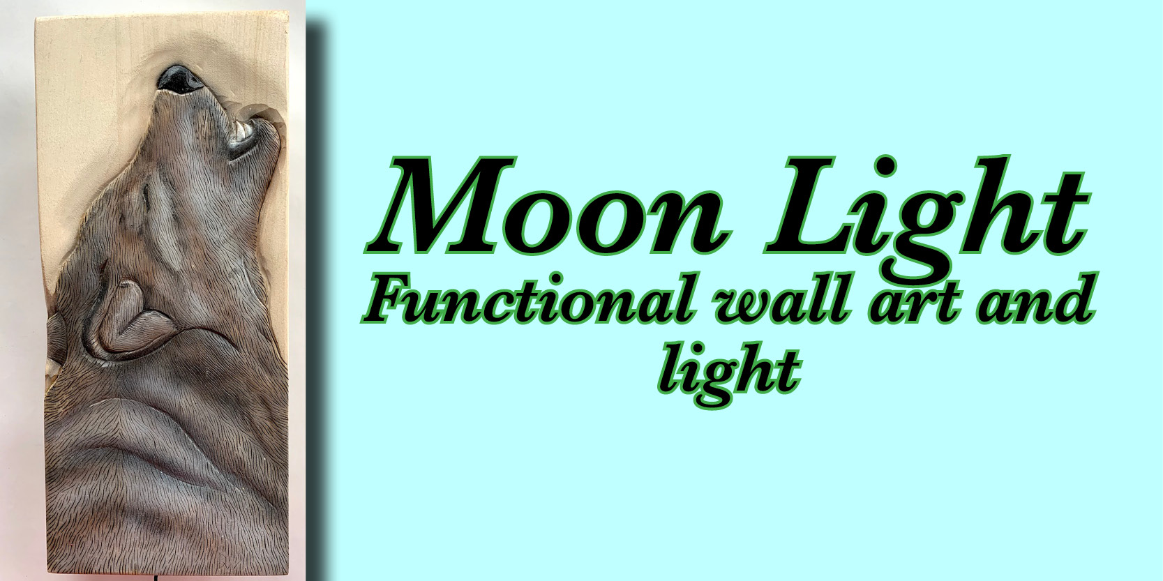 Moon Light wall Light, very cool functional artwork, home decor